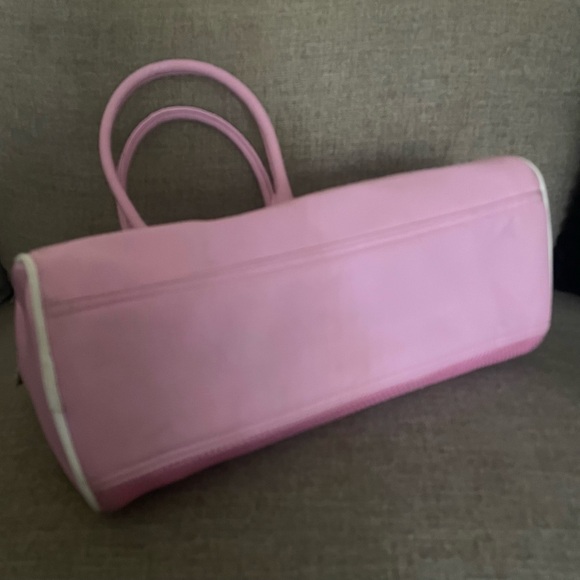 PUMA Pink Mesh Medium Grip Bag EUC 15”x 9.5” Duffle - Picture 12 of 13